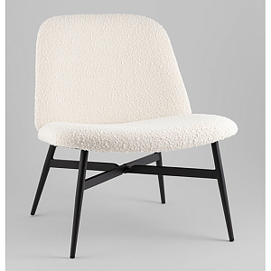 Кресло лаунж Ease белый