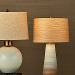 Настольная лампа фарфоровая с узором на корпусе Junction Place варинант исполнения - 4 | Loft Concept в Сочи