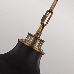 Подвесной светильник с круглым белым плафоном в индустриальном стиле Feiss варинант исполнения - 4 | Loft Concept в Сочи