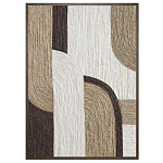 Панно из шнура геометрическая абстракция wall panel line II варинант исполнения - 2 | Loft Concept в Сочи