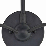 Бра настенное черное с 2-мя лампами Candle Sleeves варинант исполнения - 1 | Loft Concept в Сочи