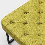 Мебельная ткань Шенилл горчичный цвет 142 см T4-62 варинант исполнения - 6 | Loft Concept в Сочи