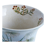 Ваза из фарфора с бронзовыми элементами Tropical Garden варинант исполнения - 4 | Loft Concept в Сочи