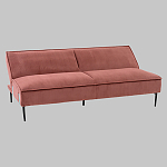 Диван современный вельветовый прямой Worcester Коралл варинант исполнения - 4 | Loft Concept в Сочи