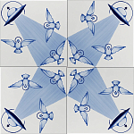 Плитка с узором НЛО варинант исполнения - 1 | Loft Concept в Сочи