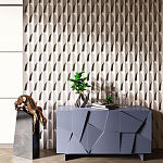 Гипсовая 3D Панель DRAGON SCALE - D варинант исполнения - 1 | Loft Concept в Сочи