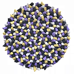 Панно «Цветение виолы» варинант исполнения - 1 | Loft Concept в Сочи