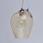 Подвесной светильник со стеклянном плафоном в форме бокала Kaleido варинант исполнения - 6 | Loft Concept в Сочи