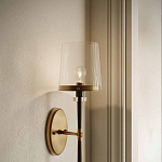 Бра настенное с прозрачным стеклянным абажуром Simple Pure Form варинант исполнения - 5 | Loft Concept в Сочи