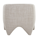 Дизайнерское кресло мягкое в белой обивке White Canvas варинант исполнения - 3 | Loft Concept в Сочи