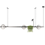 Подвесной линейный светильник Barbell варинант исполнения - 2 | Loft Concept в Сочи