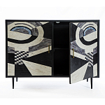 Буфет в гостиную с инкрустацией  Bone Inlay sideboard - 2 doors варинант исполнения - 3 | Loft Concept в Сочи