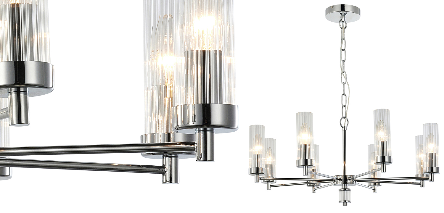 Люстра Jeanette Chandelier Chromium 66 Люстра Jeanette Chandelier Chromium 66 - Loft-Concept в Сочи