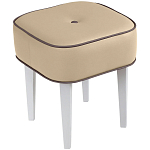 Квадратный мягкий пуф на белых ножках Winton Pouf Square варинант исполнения - 19 | Loft Concept в Сочи