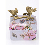 Фарфоровая шкатулка Bird talks варинант исполнения - 2 | Loft Concept в Сочи