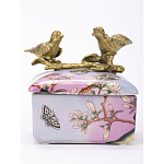 Фарфоровая шкатулка Bird talks варинант исполнения - 5 | Loft Concept в Сочи