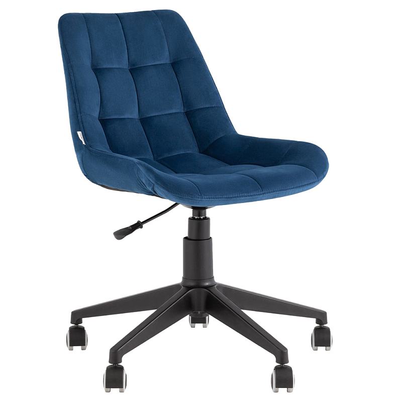 Мягкое компьютерное кресло Plushe Blue Синий Черный Мягкое компьютерное кресло Plushe Blue Синий Черный в Сочи | Loft Concept