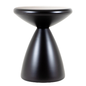 Столик журнальный металлический черный Monumentality