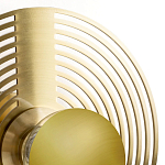 Бра в виде металлического диска Amadis Gold Wall Lamp варинант исполнения - 4 | Loft Concept в Сочи