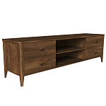 ТВ-тумба с 4-мя ящиками и полками из массива бука Tasteful Furniture варинант исполнения - 1 | Loft Concept в Сочи