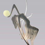 Торшер белая статуэтка Девушка Girl Carries Light Balls варинант исполнения - 2 | Loft Concept в Сочи