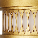 Потолочный светильник с фактурным золотым каркасом Exceptional Classic Design варинант исполнения - 2 | Loft Concept в Сочи