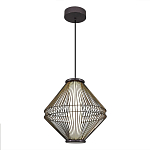 Подвесной светильник с плетеным металлическим каркасом Metal Interweaving варинант исполнения - 1 | Loft Concept в Сочи
