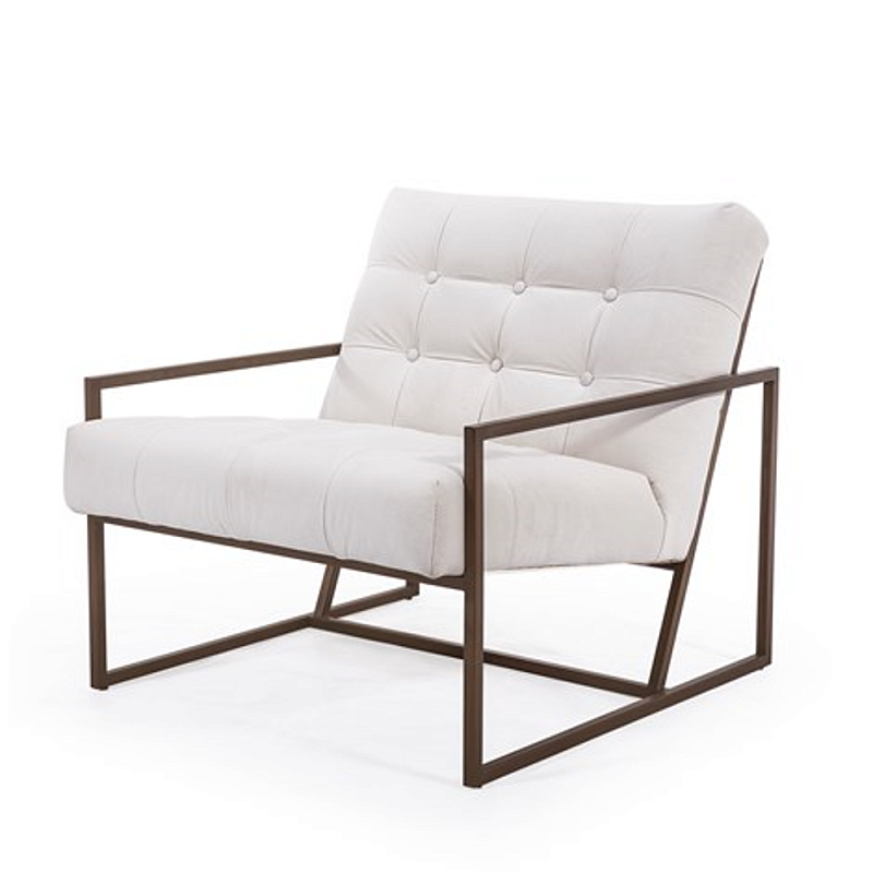 Кресло для гостиной Violet Armchair Белый Кресло для гостиной Violet Armchair Белый в Сочи | Loft Concept