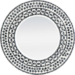 Настенное зеркало Black and white mosaic варинант исполнения - 1 | Loft Concept в Сочи