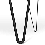 Стол журнальный с круглой столешницей из стекла Gold and Black Marble варинант исполнения - 6 | Loft Concept в Сочи