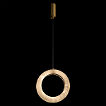 Подвесной светильник в форме кольца Cryptocrystalline Stone варинант исполнения - 2 | Loft Concept в Сочи