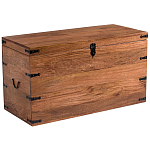 Деревянный сундук из массива манго Mango Wooden Chest Brown варинант исполнения - 1 | Loft Concept в Сочи