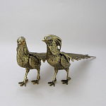 Статуэтка бронзовая пара Фазаны Bronze Birds варинант исполнения - 3 | Loft Concept в Сочи
