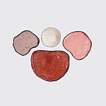 Сет из 4-х тарелок «QARTZITE» варинант исполнения - 1 | Loft Concept в Сочи