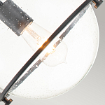 Подвесной светильник с прозрачным плафоном в форме шара в арочной подвеске Hinkley варинант исполнения - 7 | Loft Concept в Сочи