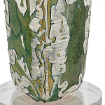 Настольная лампа керамическая с кремовым абажуром Scenic Column варинант исполнения - 2 | Loft Concept в Сочи