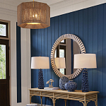 Настольная лампа с корпусом из цветков колокольчика Cascade of Blue Flowers варинант исполнения - 3 | Loft Concept в Сочи