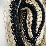 Арт-Объект из нитей Черно-Белый портрет Joana Schneider  варинант исполнения - 2 | Loft Concept в Сочи