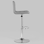 Барный стул с сиденьем серого цвета Honory варинант исполнения - 2 | Loft Concept в Сочи