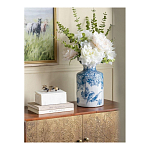 Ваза с мотивами цветущего сада с попугаями Vase Inspired by Nature варинант исполнения - 4 | Loft Concept в Сочи