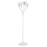 Торшер белый с плафонами в виде лепестков Delicate Flower варинант исполнения - 1 | Loft Concept в Сочи