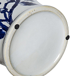 Ваза с крышкой и синим цветочным узором Blue & White Ornament  варинант исполнения - 4 | Loft Concept в Сочи