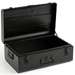 Металлический сундук Metal Chest Black варинант исполнения - 2 | Loft Concept в Сочи