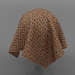 Мебельная ткань Шенилл терракотовый цвет 142 см T4-58 варинант исполнения - 10 | Loft Concept в Сочи