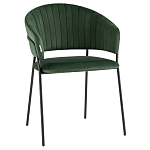 Стул в велюре зеленого цвета Horizon варинант исполнения - 1 | Loft Concept в Сочи