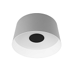 Потолочный светильник с цилиндрическим серым металлическим абажуром 25 Urban Dome варинант исполнения - 1 | Loft Concept в Сочи