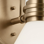 Бра с белым матовым плафоном в форме конуса Kichler варинант исполнения - 6 | Loft Concept в Сочи