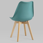 Стул с основой из пластика и мягким сиденьем Arvika Azure варинант исполнения - 5 | Loft Concept в Сочи