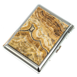 Портсигар с газовой зажигалкой из натурального камня Оникс Stone Cigarettes Cases варинант исполнения - 6 | Loft Concept в Сочи