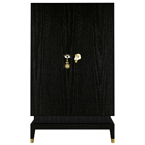 Платяной шкаф Elsa Dreams Black с 2-мя фасадами